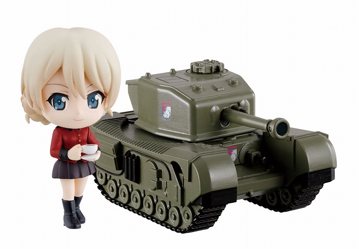 各校の隊長たちと戦車のフィギュアがセットに!「一番くじプレミアム ガールズ&パンツァー 劇場版 ~戦車道は乙女のたしなみです!~」3月4日に発売