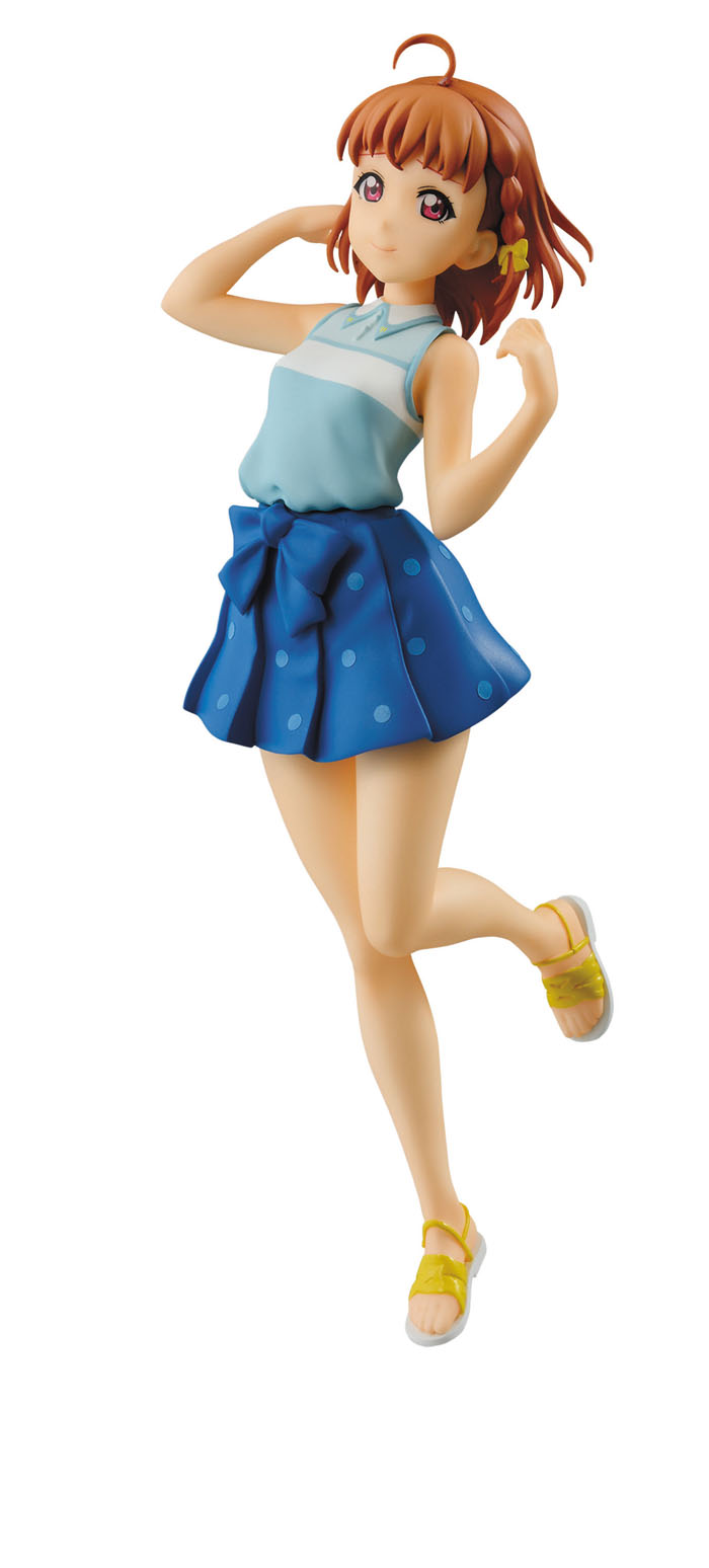 「ラブライブ!サンシャイン!!」私服姿の「Aqours」メンバーのフィギュアが3ヶ月連続で全国のアミューズメント施設に登場!