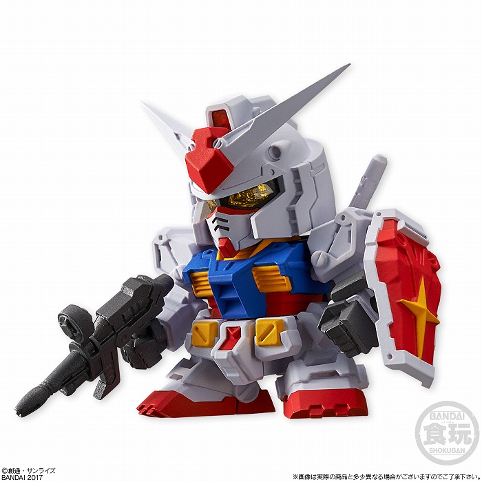 ユニコーンガンダムが2頭身のハイクオリティ食玩に!「FW SDガンダム NEO」シリーズ第1弾の6種が全国のスーパーなどに登場