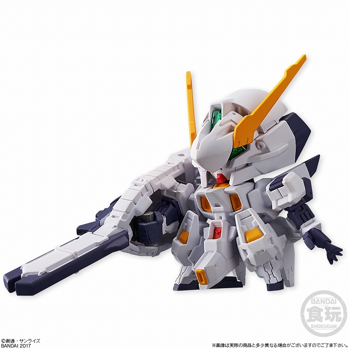 ユニコーンガンダムが2頭身のハイクオリティ食玩に!「FW SDガンダム NEO」シリーズ第1弾の6種が全国のスーパーなどに登場