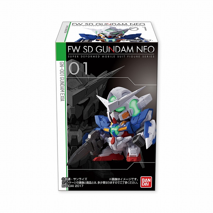 ユニコーンガンダムが2頭身のハイクオリティ食玩に!「FW SDガンダム NEO」シリーズ第1弾の6種が全国のスーパーなどに登場