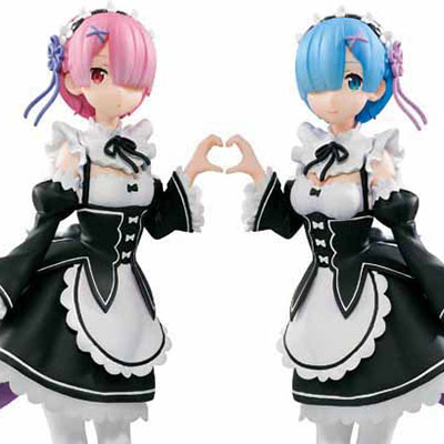レムとラムのフィギュアセットが登場!「一番くじ Re:ゼロから始める異世界生活」4月29日より販売