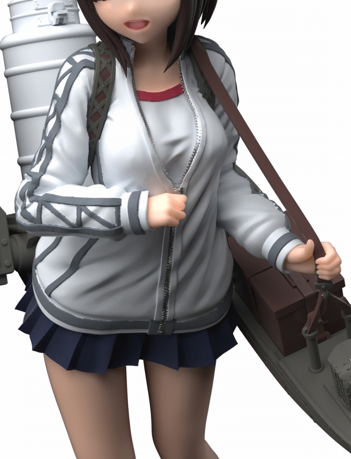 ワンフェス2017［夏］アオシマブースで「艦隊これくしょん -艦これ-」より速吸のイベント限定フィギュアが販売！