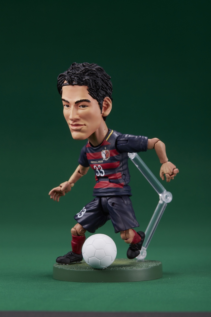鹿島アントラーズ オフィシャルフィギュアが発売決定!第1弾として小笠原満男ら三選手をラインナップ