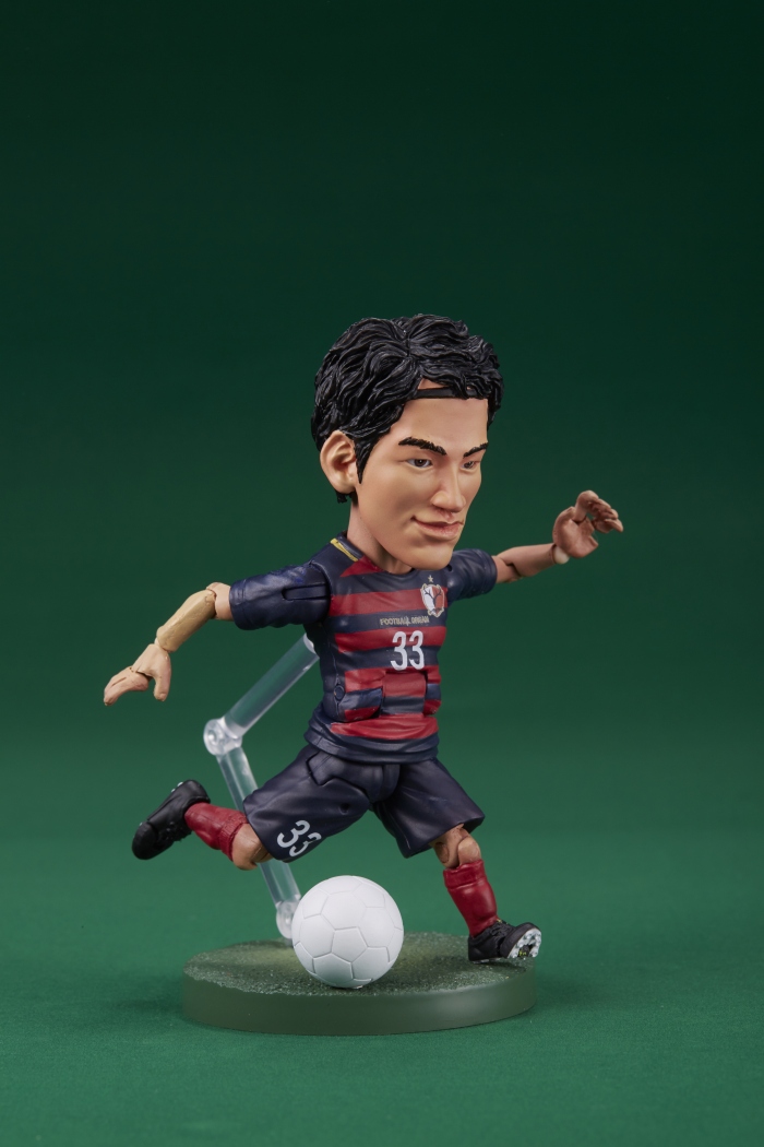 鹿島アントラーズ オフィシャルフィギュアが発売決定!第1弾として小笠原満男ら三選手をラインナップ