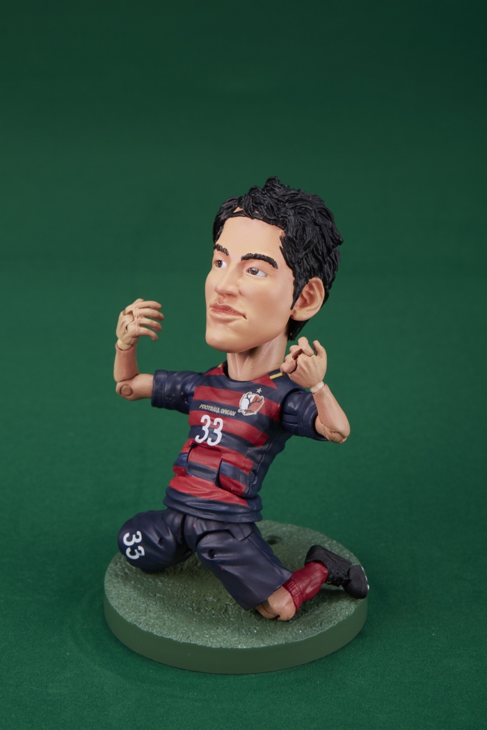 鹿島アントラーズ オフィシャルフィギュアが発売決定!第1弾として小笠原満男ら三選手をラインナップ