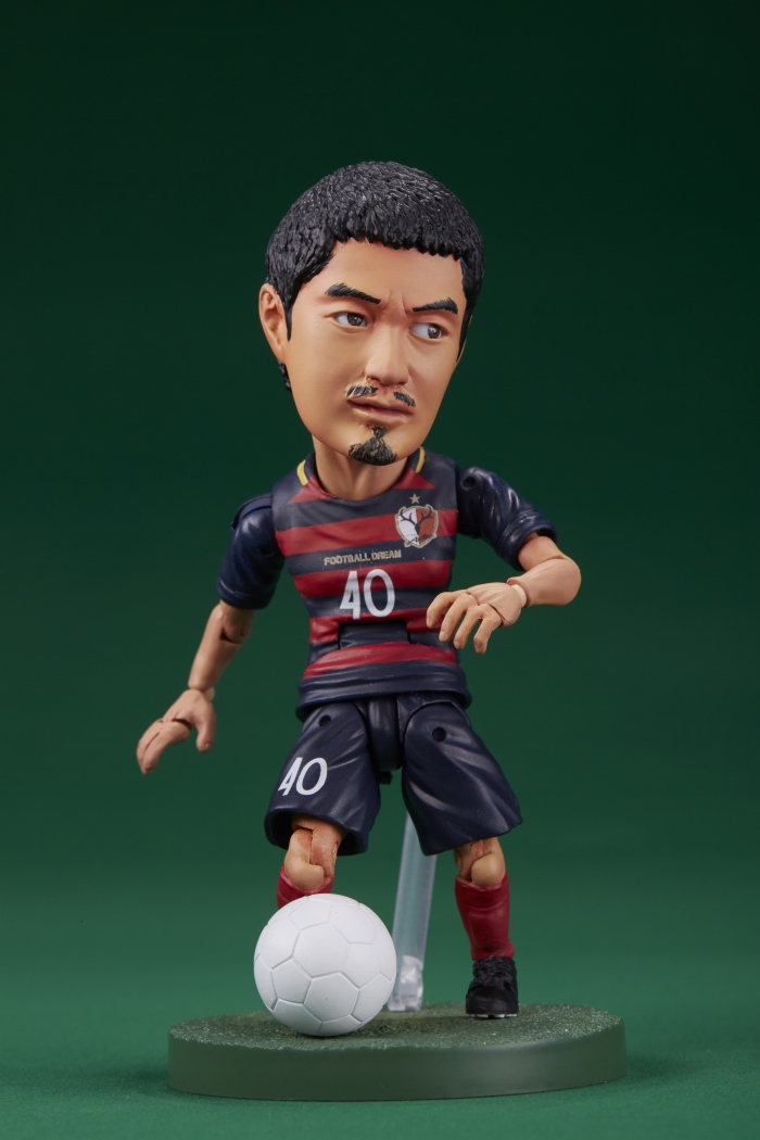 鹿島アントラーズ オフィシャルフィギュアが発売決定!第1弾として小笠原満男ら三選手をラインナップ
