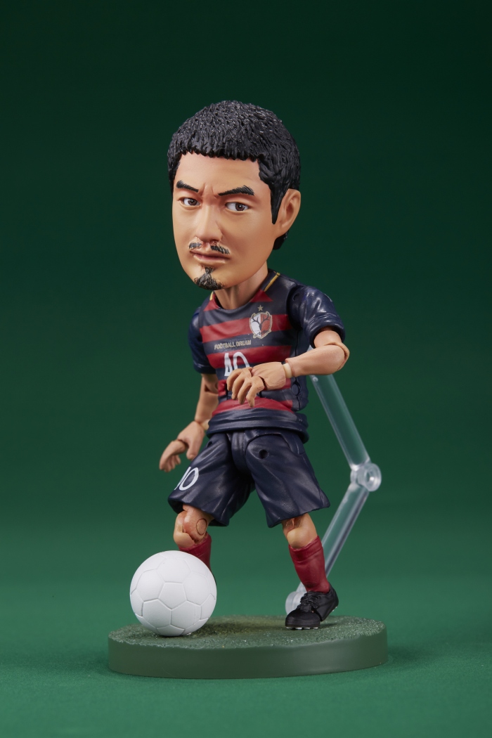 鹿島アントラーズ オフィシャルフィギュアが発売決定!第1弾として小笠原満男ら三選手をラインナップ