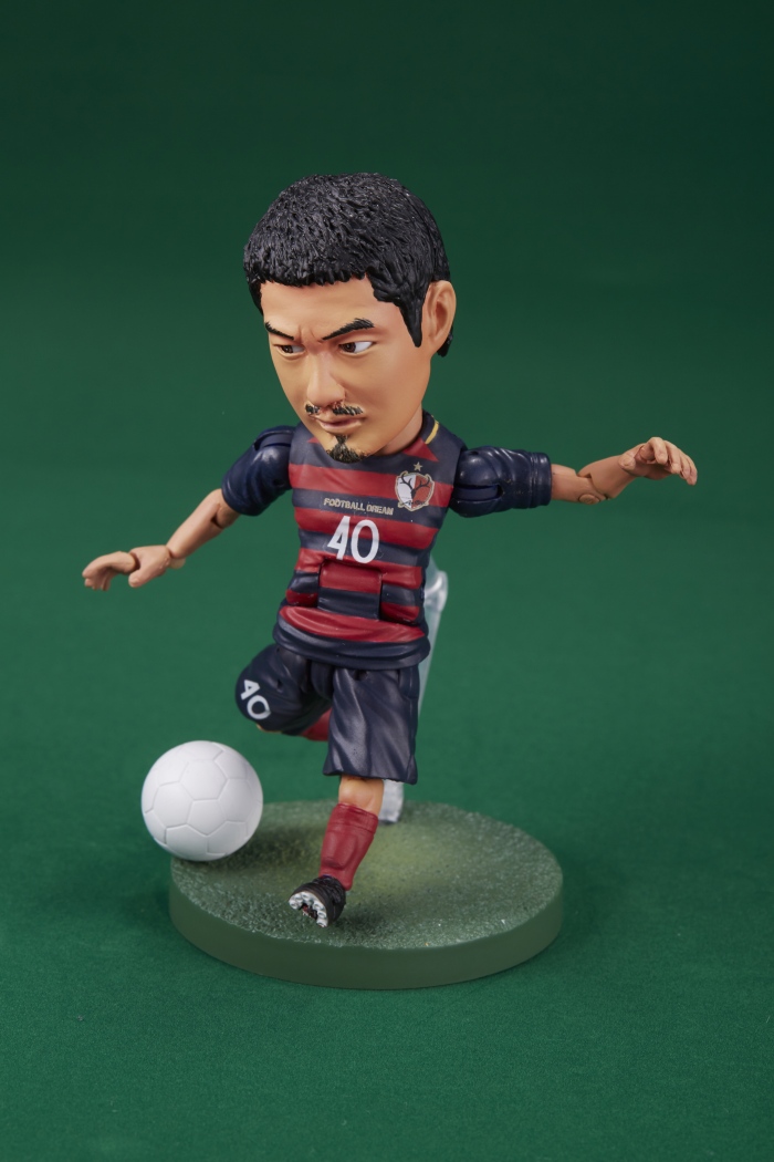 鹿島アントラーズ オフィシャルフィギュアが発売決定!第1弾として小笠原満男ら三選手をラインナップ