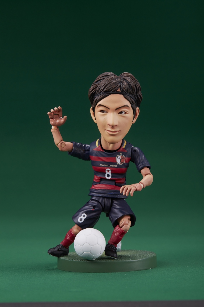 鹿島アントラーズ オフィシャルフィギュアが発売決定!第1弾として小笠原満男ら三選手をラインナップ