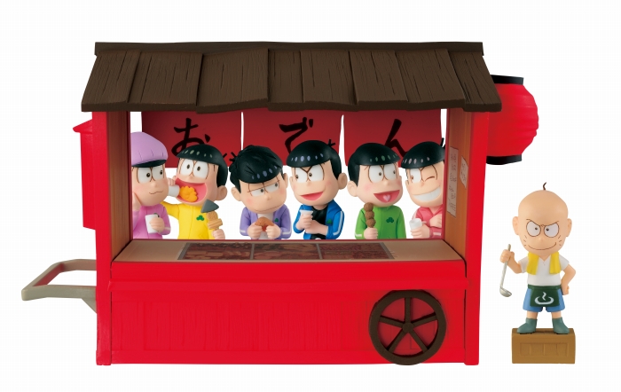 アニメ第2期の放送に合わせて、「おそ松さん」より6つ子たちのアイテムが全国のアミューズメント施設で続々登場