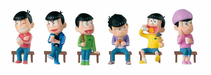 アニメ第2期の放送に合わせて、「おそ松さん」より6つ子たちのアイテムが全国のアミューズメント施設で続々登場