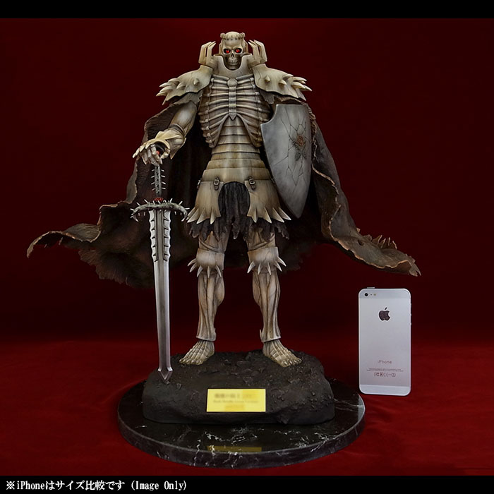 「ベルセルク」髑髏の騎士の塗装済み完成品フィギュア2種がART OF WARより発売、予約受付がスタート