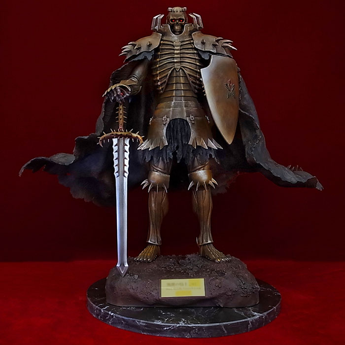 「ベルセルク」髑髏の騎士の塗装済み完成品フィギュア2種がART OF WARより発売、予約受付がスタート