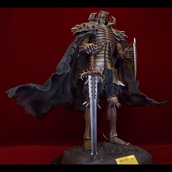 「ベルセルク」髑髏の騎士の塗装済み完成品フィギュア2種がART OF WARより発売、予約受付がスタート