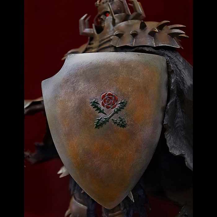 「ベルセルク」髑髏の騎士の塗装済み完成品フィギュア2種がART OF WARより発売、予約受付がスタート