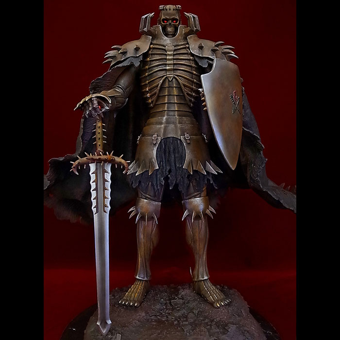 「ベルセルク」髑髏の騎士の塗装済み完成品フィギュア2種がART OF WARより発売、予約受付がスタート