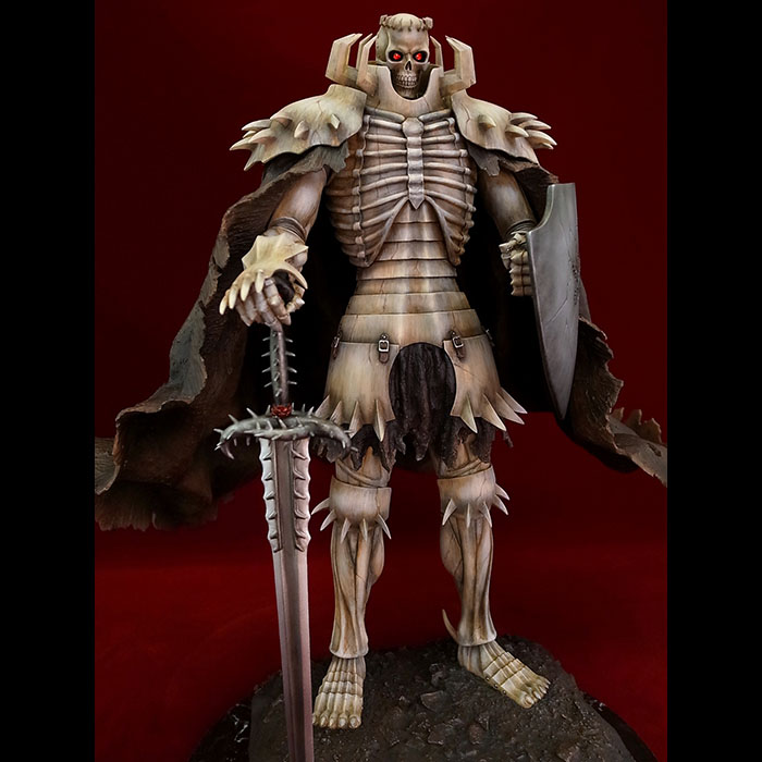 「ベルセルク」髑髏の騎士の塗装済み完成品フィギュア2種がART OF WARより発売、予約受付がスタート