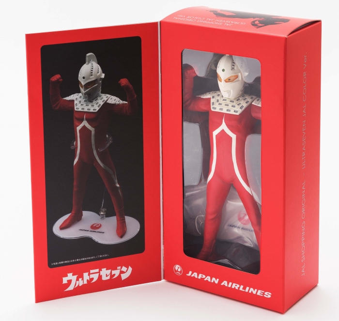 ウルトラセブン放送開始50年記念「ウルトラセブン フィギュア JALオリジナルカラーVer.」が発売