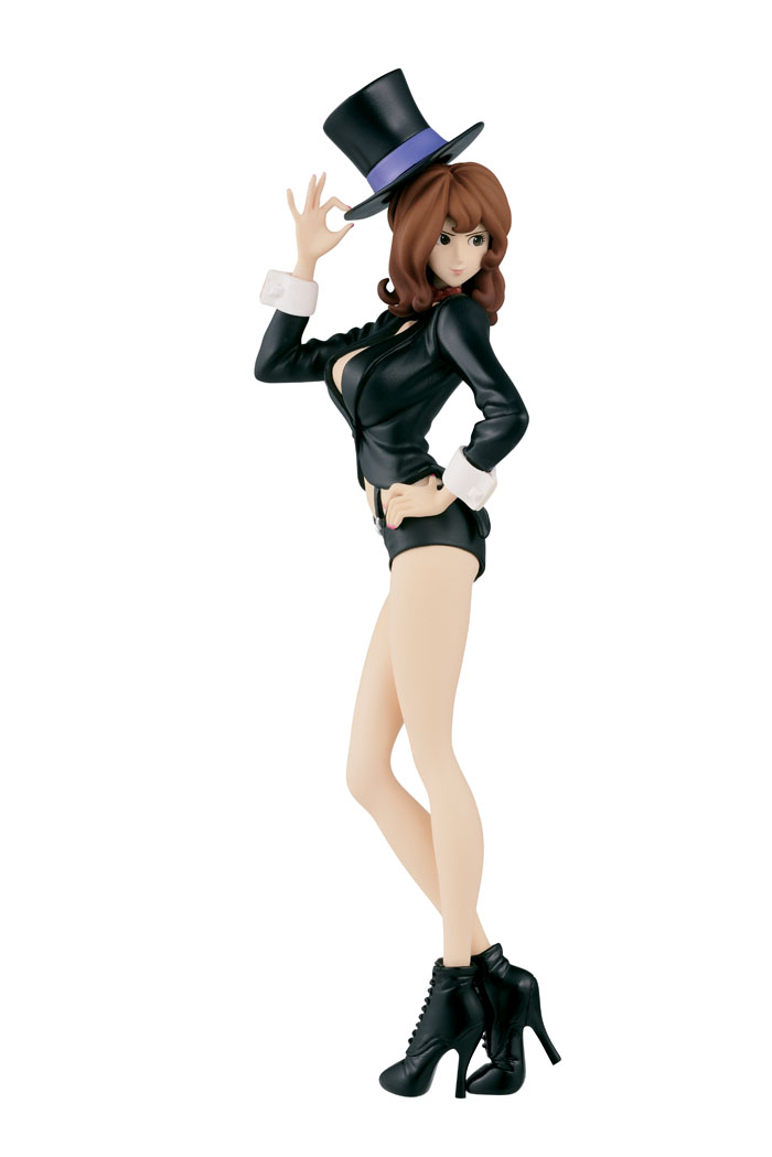 新作アニメ「ルパン三世 PART5」放送に合わせてバンプレストのフィギュアシリーズが全国のアミューズメント施設で登場