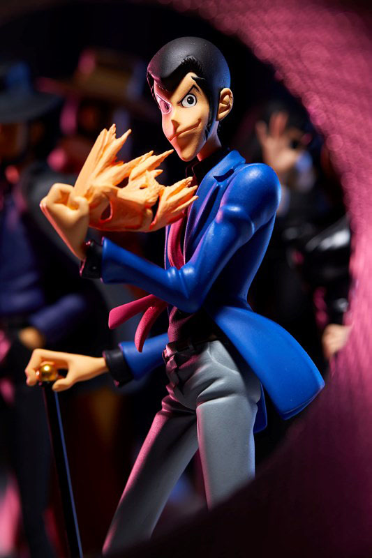 新作アニメ「ルパン三世 PART5」放送に合わせてバンプレストのフィギュアシリーズが全国のアミューズメント施設で登場