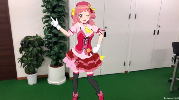 フィギュアが飾れるスマホARアプリ「HoloModels」より「アニメガタリズ」阿佐ヶ谷未乃愛のARフィギュアが4月28日より販売!