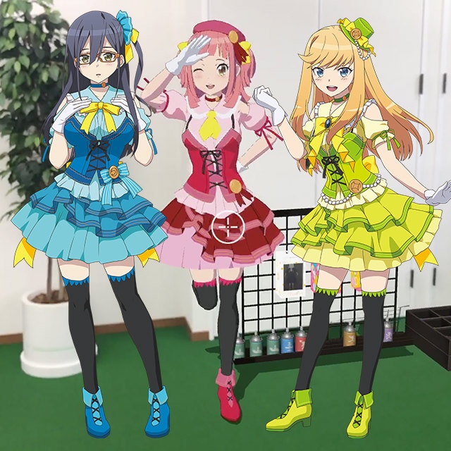 フィギュアが飾れるスマホARアプリ「HoloModels」より「アニメガタリズ」阿佐ヶ谷未乃愛のARフィギュアが4月28日より販売!