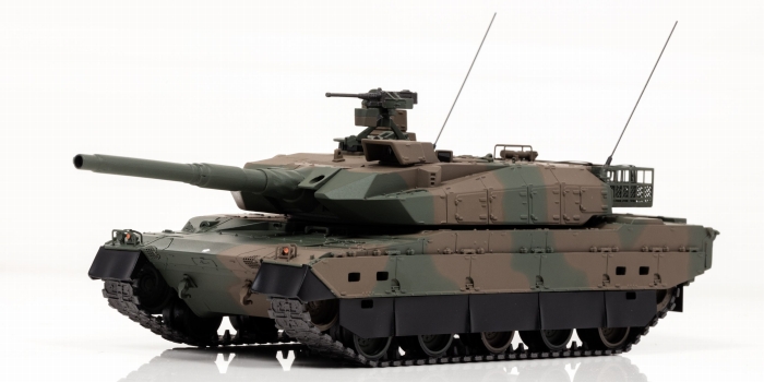 陸上自衛隊車両の主力戦車である10式戦車が1/43スケール完成品で登場!7月10日より予約受付開始