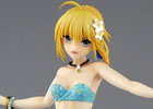 WF2018［夏］のアオシマブースで「Fate/EXTELLA」アルトリア・ペンドラゴン リゾート・ヴァカンスver.の限定フィギュアが登場！