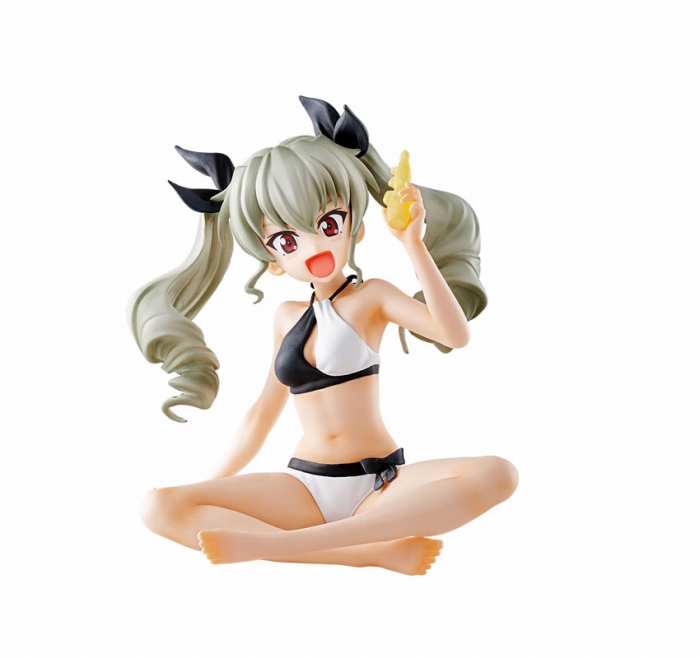 「ガールズ&パンツァー あつまれ!みんなの戦車道!!」の一番くじでオリジナル水着イラストのフィギュアがラインナップ!
