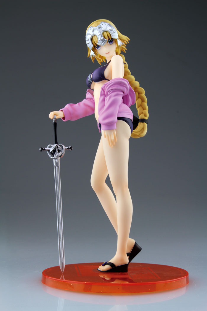 ワンフェス2019冬のアオシマブースで「Fate」シリーズ「ジャンヌ・ダルク」の限定フィギュアなどを販売