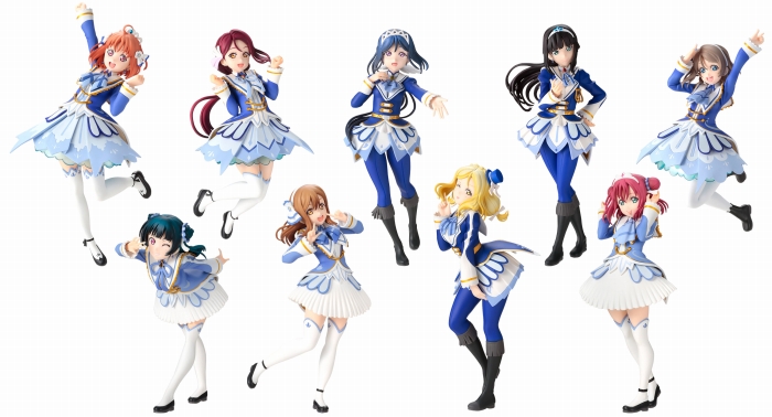 一番くじ「ラブライブ!サンシャイン!!」にAqours9人の劇場版衣装リアルフィギュアが初登場!