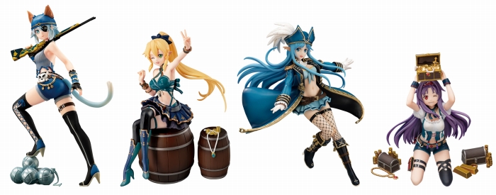 海賊衣装を立体化した「ソードアート・オンライン メモリー・デフラグ」の一番くじが8月・9月に登場!