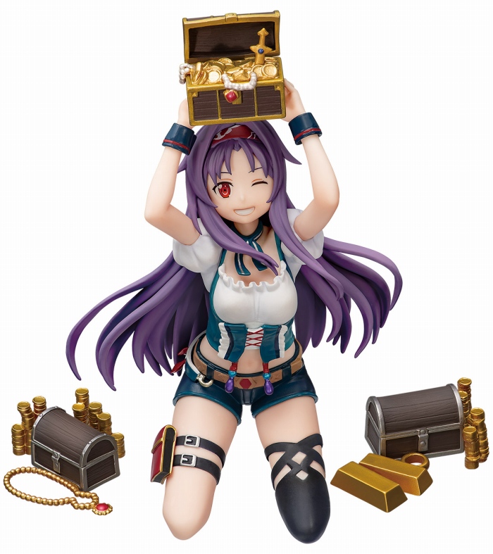 海賊衣装を立体化した「ソードアート・オンライン メモリー・デフラグ」の一番くじが8月・9月に登場!