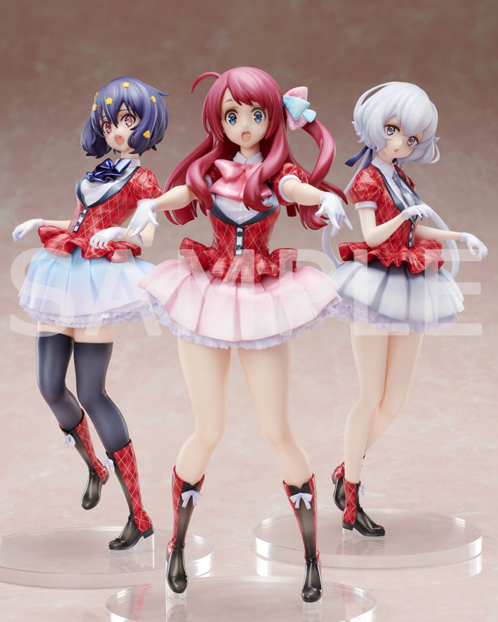 「ゾンビランドサガ」より源 さくら、水野 愛、紺野 純子が1/7スケールフィギュアになって登場!