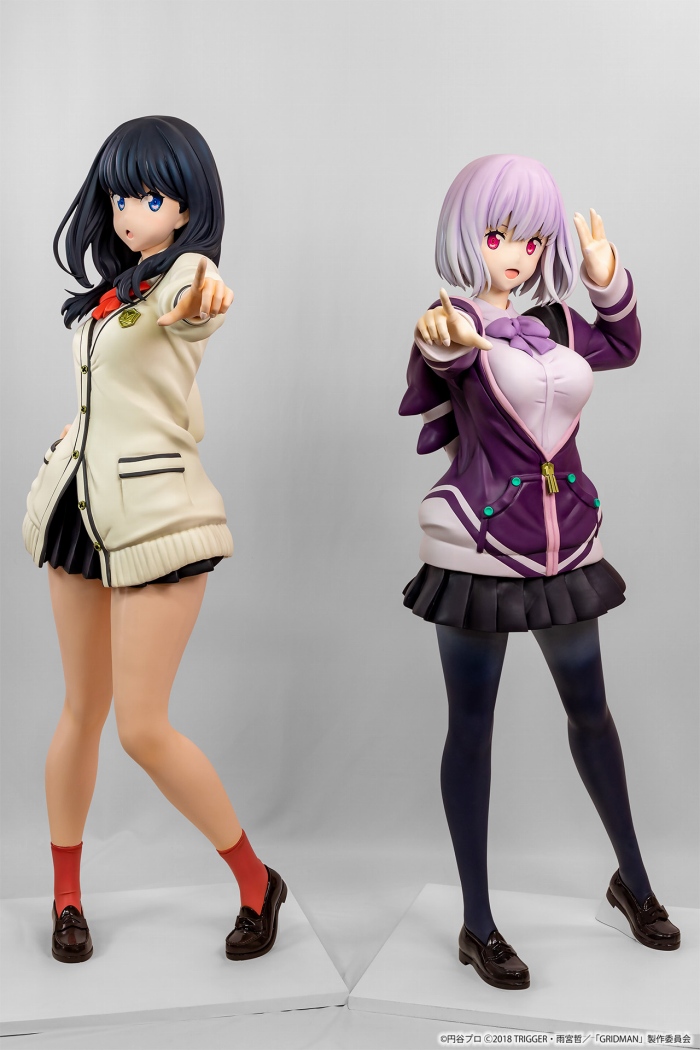 「SSSS.GRIDMAN」新条アカネ、宝多六花のヒューマンスケールフィギュアが予約開始