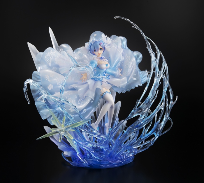 「Re:ゼロから始める異世界生活」エミリア、レムが美しいクリアドレス姿でフィギュア化!新ブランド「SHIBUYA SCRAMBLE FIGURE」が発表