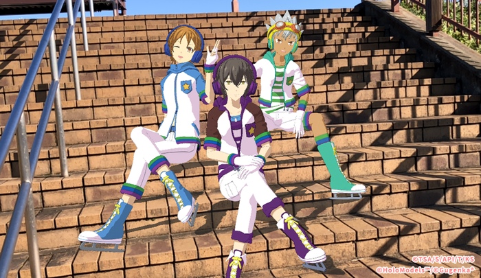 「KING OF PRISM」のデジタルフィギュアが登場!等身大のプリズムスタァに会えるVR展示会やベストショットコンテストも