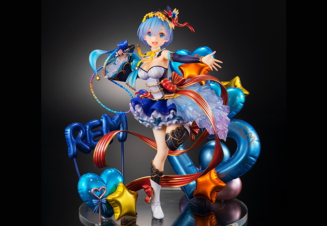「Re:ゼロから始める異世界生活」アイドル姿のエミリア・ラム・レムがスケールフィギュアになって登場!