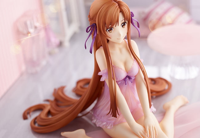 「SAO」よりネグリジェ姿の「アスナ」・「シノン」・「リーファ」の1/4スケールフィギュアが発売決定!
