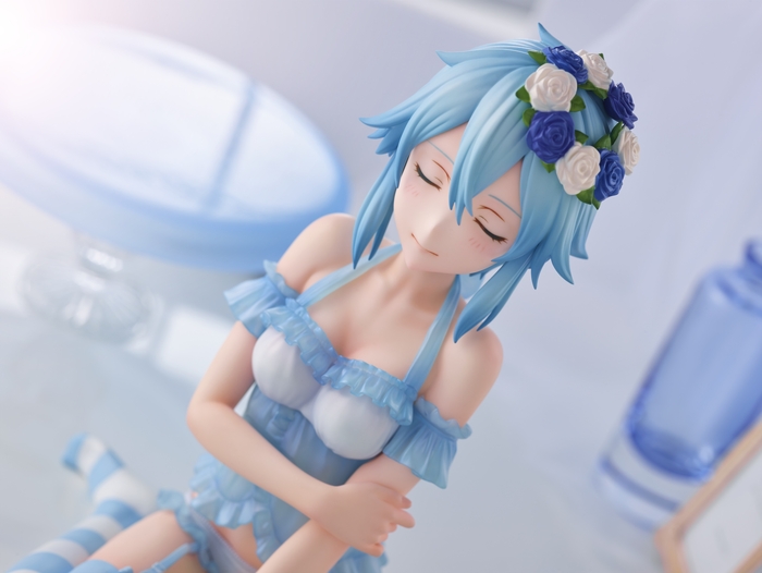 「SAOアスナ・シノン・リーファ -ネグリジェVer」1/4スケールフィギュアの3体購入特典「おやすみ顔パーツ」に差し替えた新カットが公開!