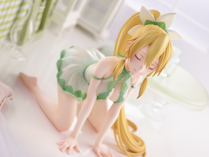 「SAOアスナ・シノン・リーファ -ネグリジェVer」1/4スケールフィギュアの3体購入特典「おやすみ顔パーツ」に差し替えた新カットが公開!