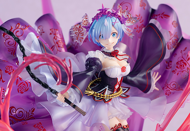 「Re:ゼロから始める異世界生活」より「鬼レム -Crystal Dress Ver.-」の1/7スケールフィギュアの新カットが公開!