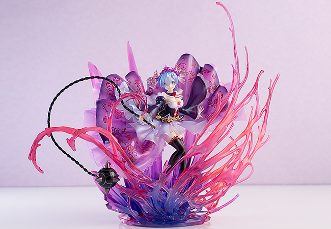 「Re:ゼロから始める異世界生活」より「鬼レム -Crystal Dress Ver.-」の1/7スケールフィギュアの新カットが公開!