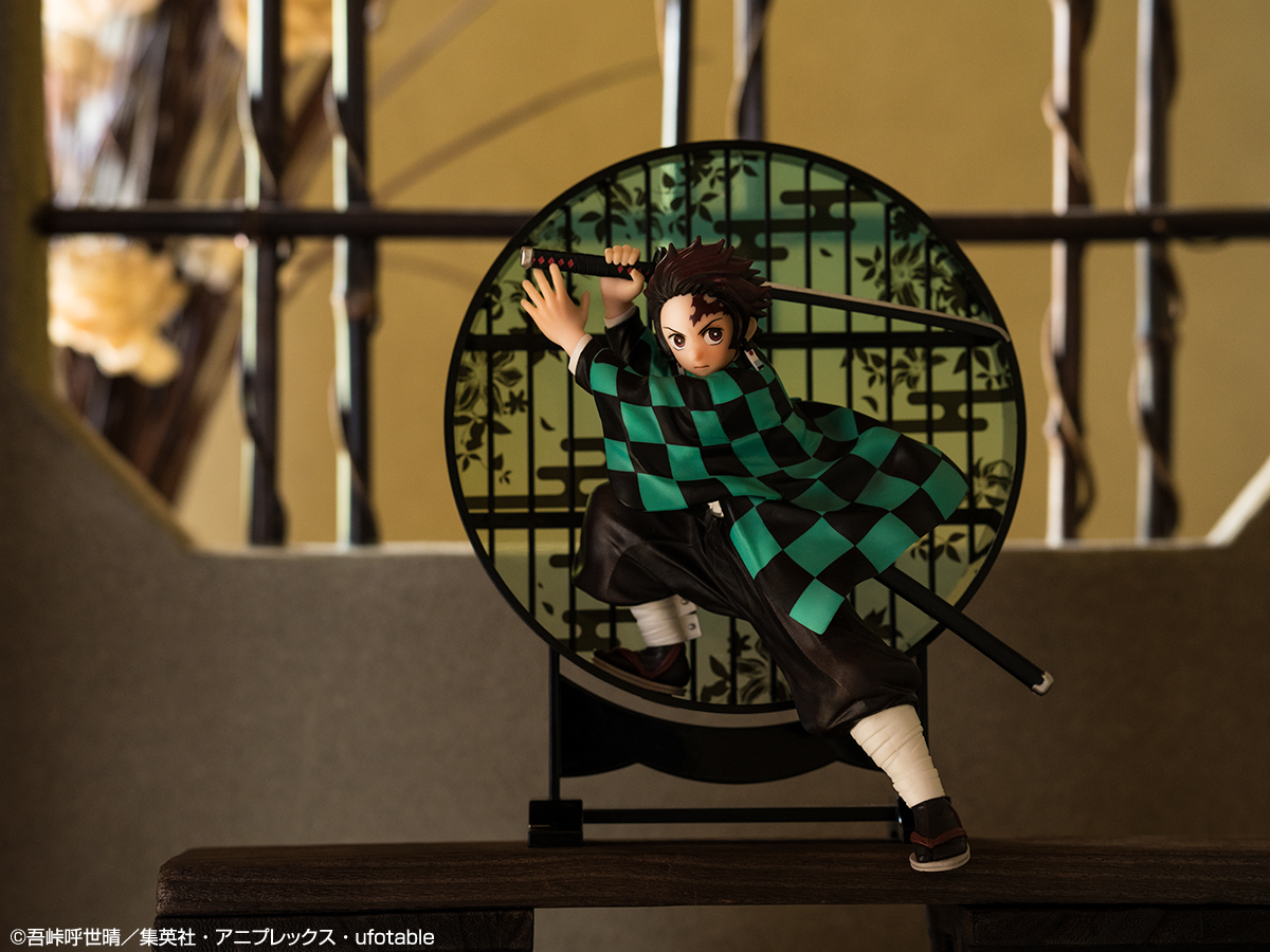 「鬼滅の刃」の一番くじにクリア背景付き台座付属の新フィギュアが初登場!