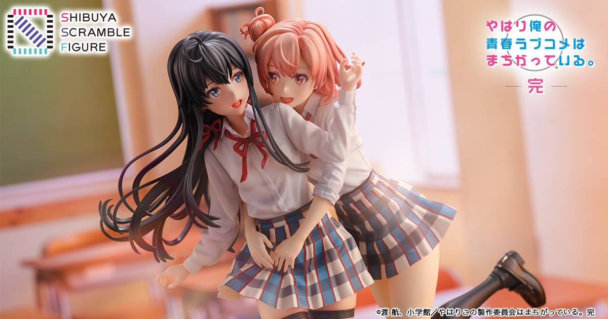 「やはり俺の青春ラブコメはまちがっている。完」より「雪ノ下雪乃&由比ヶ浜結衣 エンディングVer.」の新カットが公開!