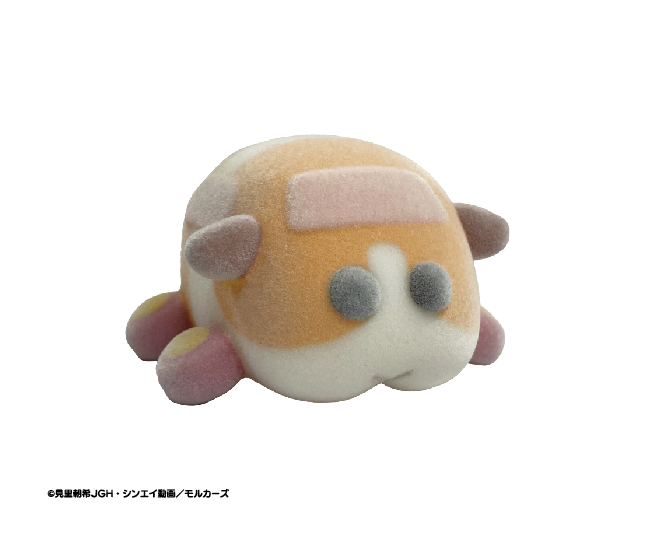 ファン待望のフィギュア商品「PUI PUI モルカー フロッキーソフビフィギュア VOL.1」がカプセルトイに登場!