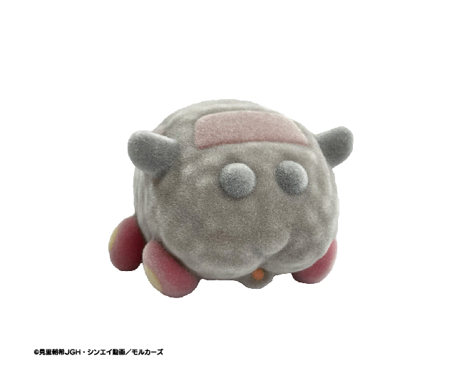 ファン待望のフィギュア商品「PUI PUI モルカー フロッキーソフビフィギュア VOL.1」がカプセルトイに登場!