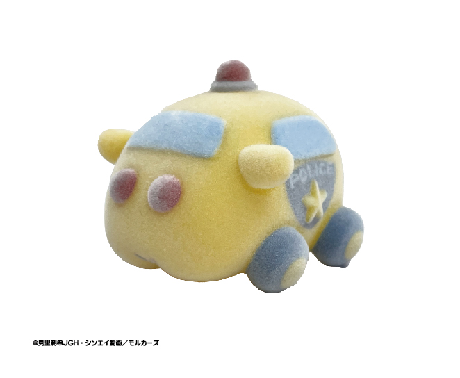 ファン待望のフィギュア商品「PUI PUI モルカー フロッキーソフビフィギュア VOL.1」がカプセルトイに登場!