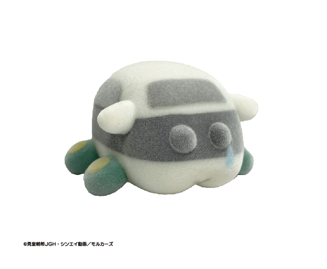 ファン待望のフィギュア商品「PUI PUI モルカー フロッキーソフビフィギュア VOL.1」がカプセルトイに登場!